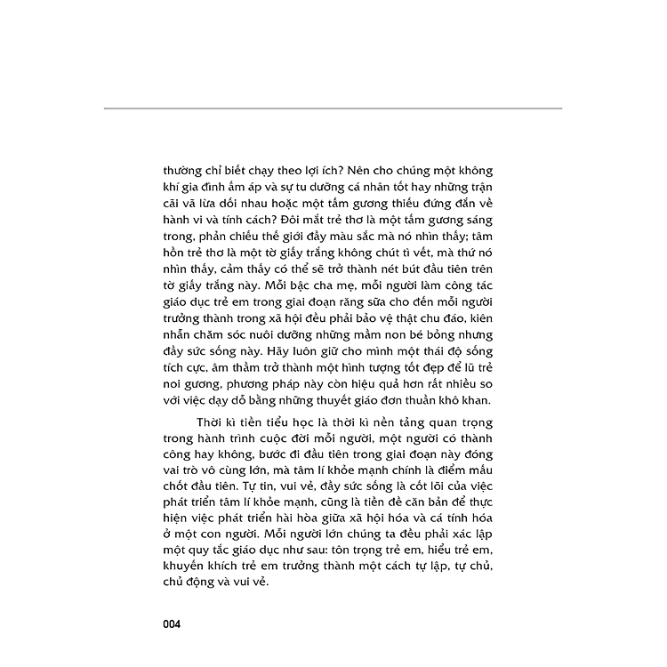 Bách Khoa Toàn Thư Giáo Dục Và Phát Triển Tâm Lý Tính Cách Trẻ 0 - 6 Tuổi - Ảnh 4