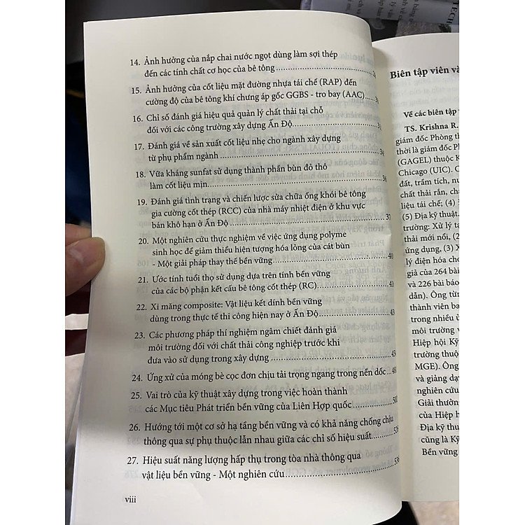 NHỮNG TIẾN BỘ TRONG PHÁT TRIỂN VẬT LIỆU THÂN THIỆN VỚI MÔI TRƯỜNG VÀ CƠ SỞ HẠ TẦNG BỀN VỮNG - Ảnh 4