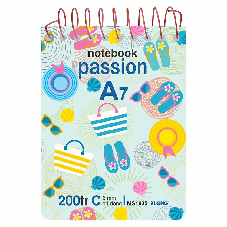 Sổ Lò Xo KLONG A7 (200 trang)