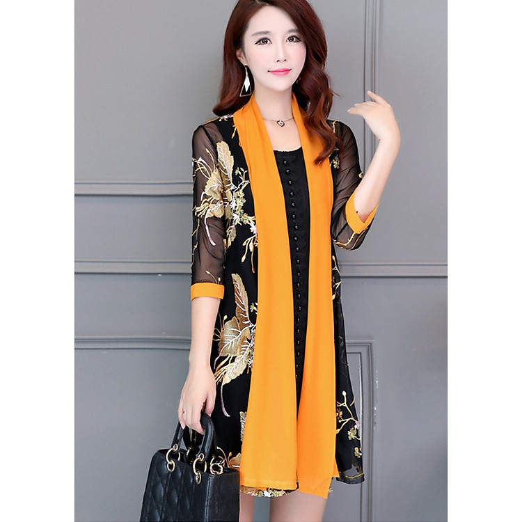 Đầm Thời Trang Cho Tuổi Trung Niên TB250.27