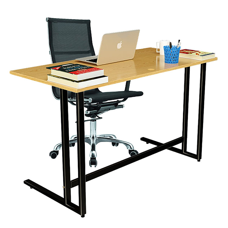 Bộ Bàn Oak-U Đen Và Ghế Đen IBIE IB16A