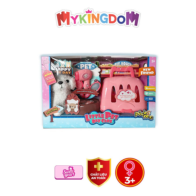 Tìm mua tại Avakids: Bộ Chăm Sóc Cún Cưng Hồng SH906-3 - Ngập tràn khuyến mãi