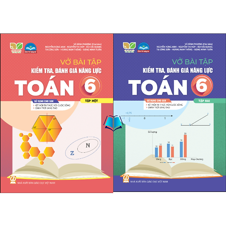 Vở Bài Tập Kiểm Tra, Đánh Giá Năng Lực Toán 6, Tập 1.2 (Kết Nối Tri Thức Với Cuộc Sống, Chân Trời Sáng Tạo)