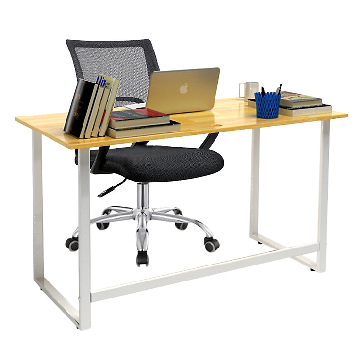 Bộ Bàn Rec-F Trắng Và Ghế Đen IBIE IB517