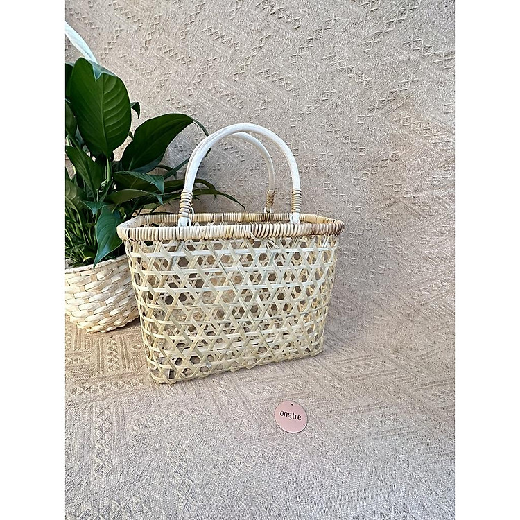Giỏ Mây Tre Đựng Quà Tết (Size bé) - Ảnh 3