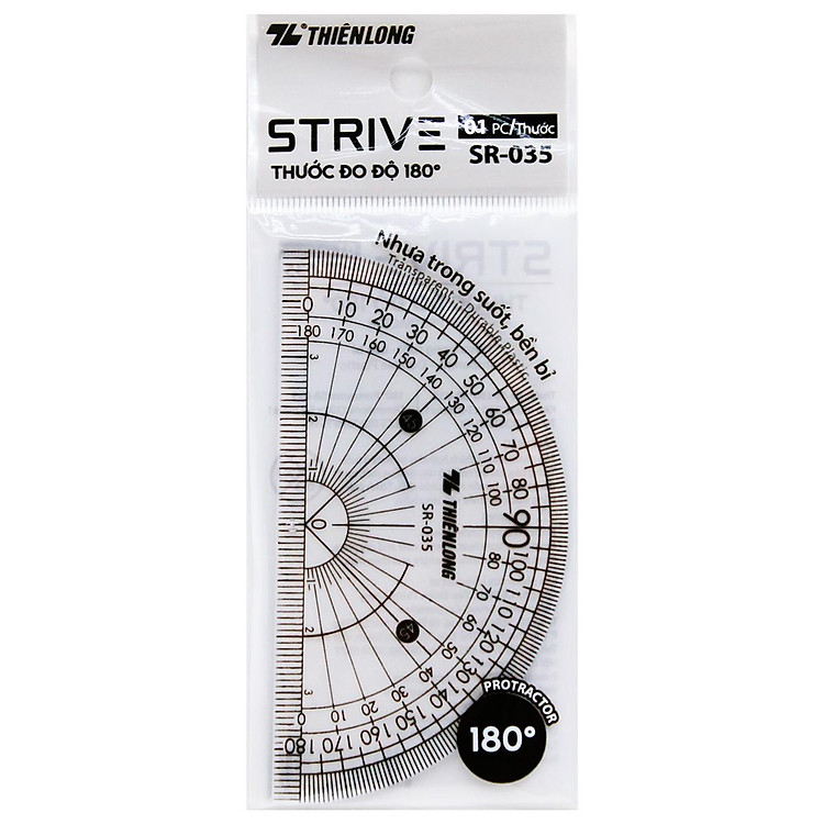 Thước Đo Độ Strive 180 - Thiên Long ST-035 - Ảnh 3