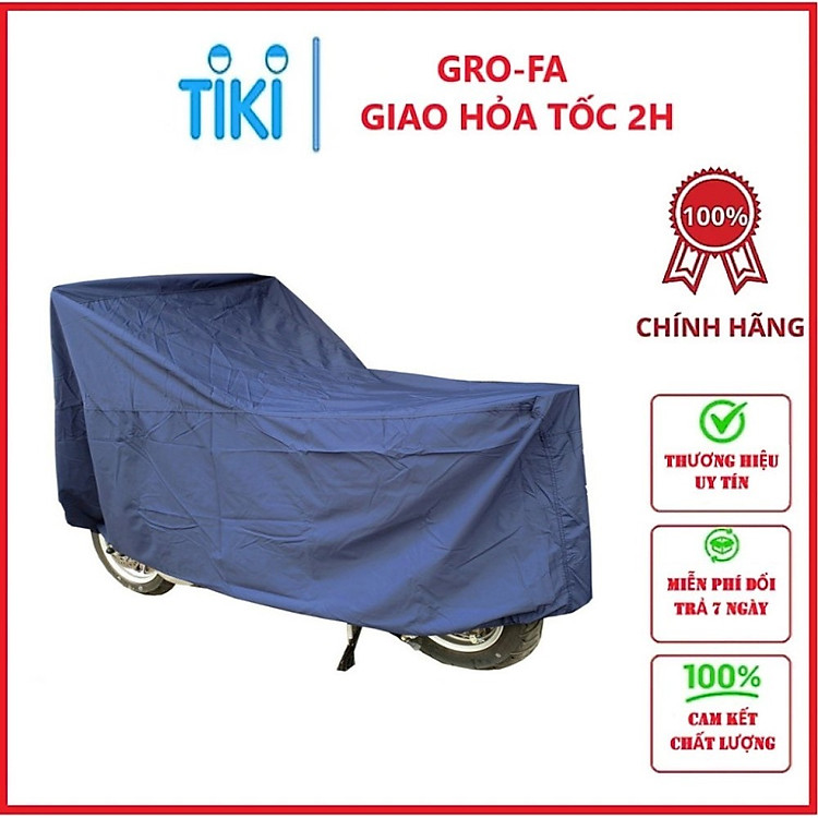 Bạt Trùm Xe Máy , Áo Trùm Xe Che Nắng Mưa, Tấm Phủ Che Nắng Xe Máy Đa Năng Vải Dù Siêu Dày, Hàng Việt Nam, Có Túi Đựng