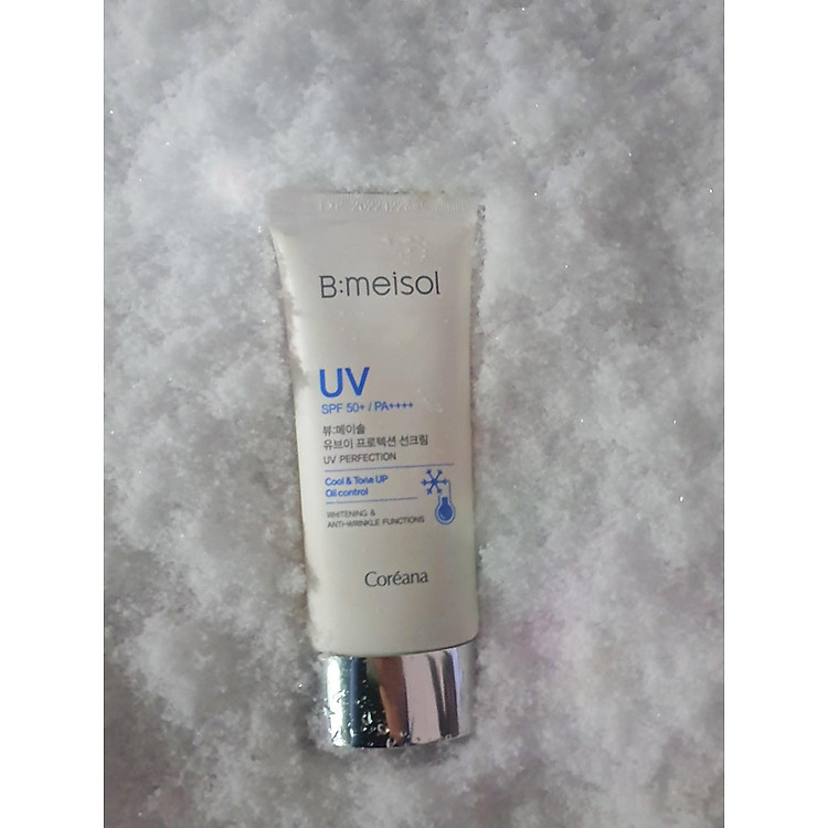 Kem chống nắng căng bóng B:meisol UV Perfection Suncream 60ml SPF 50+ PA++++