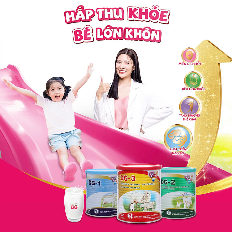 Nơi mua Sữa Dê Công Thức DG-3 400g Tiết kiệm - Hình ảnh 4