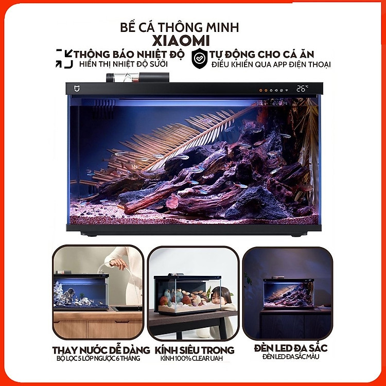 Mua Bể cá thông minh Mijia 20L Cho ăn và ánh sáng sưởi tự