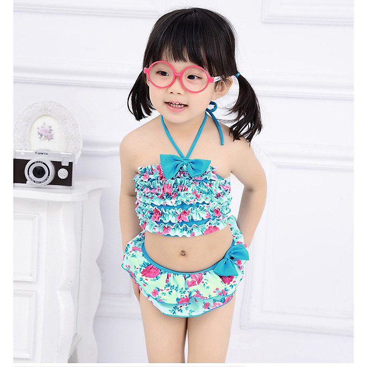 Đồ bơi bé gái 2 mảnh 8-20kg BG6290