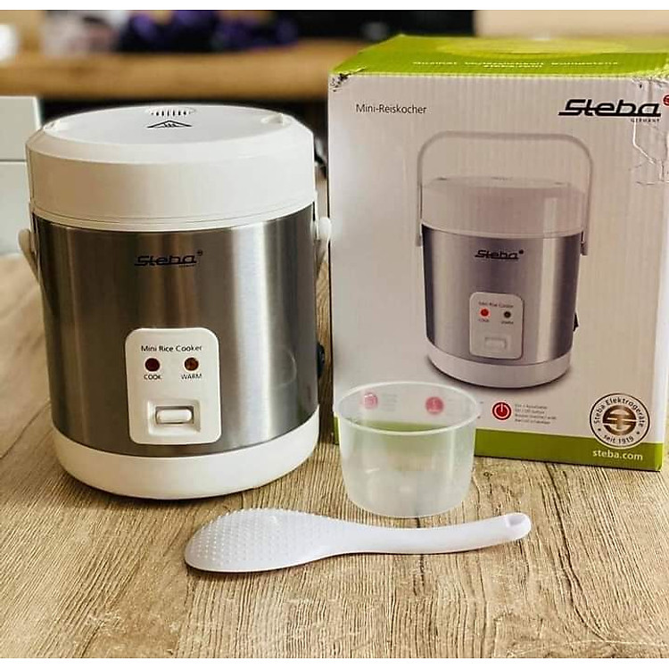 NỒI CƠM ĐIỆN MINI STEBA RK4 M GERMANY, dung tích 0.9 Lít Hàng chính hãng
