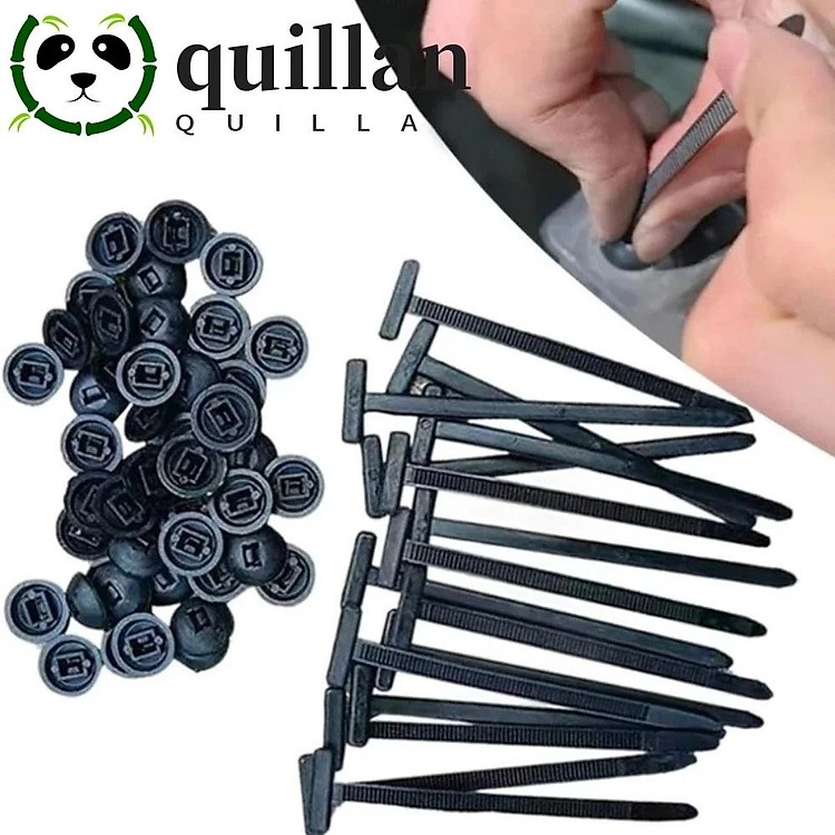 Cái Khóa buộc cáp đa năng bằng nhựa Dây buộc khóa kéo tự khóa chống mài mòn bền bỉ, Kẹp dây đeo nhựa có thể điều chỉnh nhẹ đa năng dùng thay cho siết ốc - miếng lót chuột