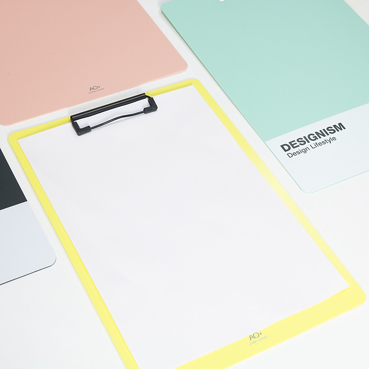 Bìa trình ký nhựa A4 AO+ (Designism DB410) - Xanh nhạt - Ảnh 6