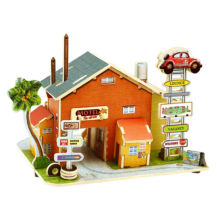 Mô hình lắp ghép American Motor Hotel F136