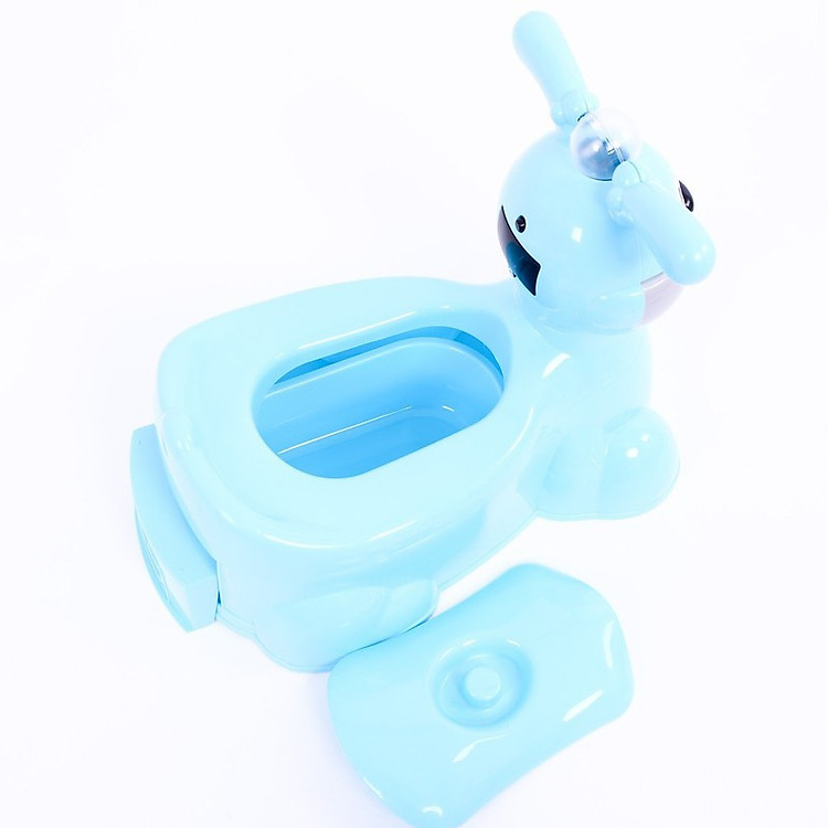 Bô vệ sinh hình con thỏ có nhạc