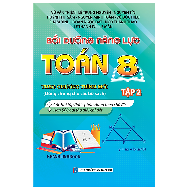 Bồi Dưỡng Năng Lực Toán 8 – Tập 2 (Biên Soạn Theo Chương Trình Mới)