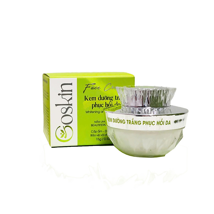 Kem Dưỡng Trắng Phục Hồi Da 15g, 30g Goskin (Kem Dầu)
