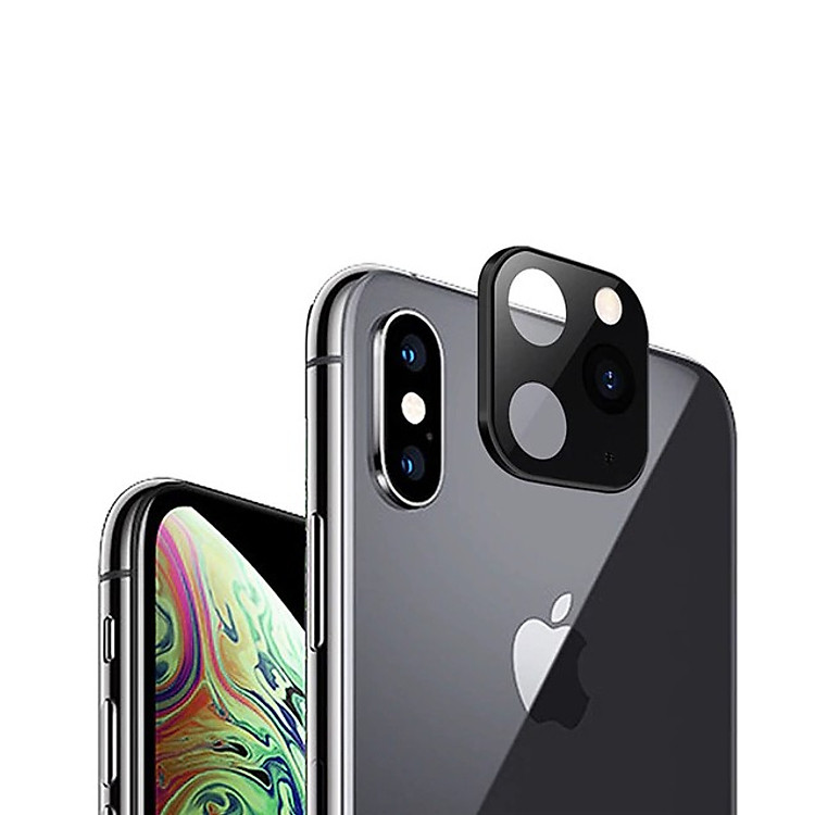 Cụm Camera iPhone X / XS/ XS MAX Giả iPhone 11 Pro / 11 Pro Max Bản Tiêu Chuẩn- Handtown- Hàng Chính Hãng