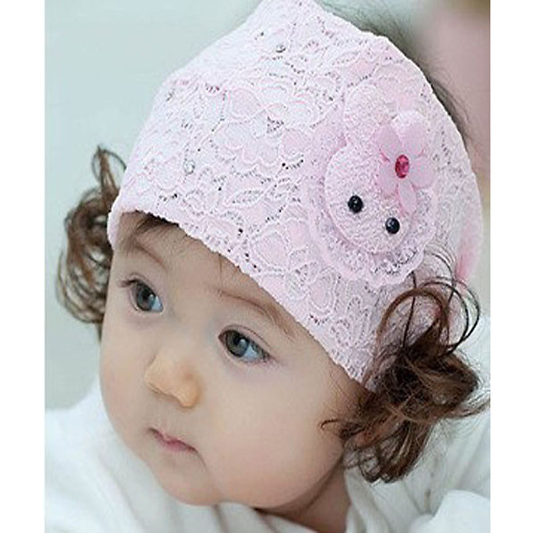 Băng đô tóc giả bé gái N68