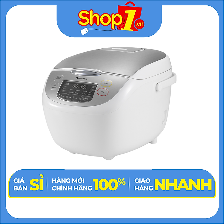 Nồi cơm điện tử 1.8 lít Panasonic SR-CX188SRAM - Hàng Chính Hãng - Chỉ Giao Hà Nội