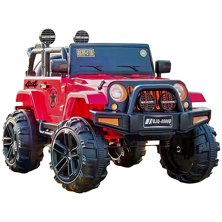 Xe ô tô điện trẻ em, xe oto điện cho bé 2 chỗ ngồi TILO KIDS TLK-5678 kiểu dáng địa hình siêu ngầu, có điều khiển từ xa, bluetooth, chế độ nhún