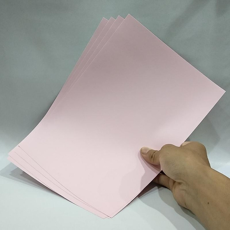 Giấy Bìa Màu 36555 - Màu Hồng - Ảnh 3