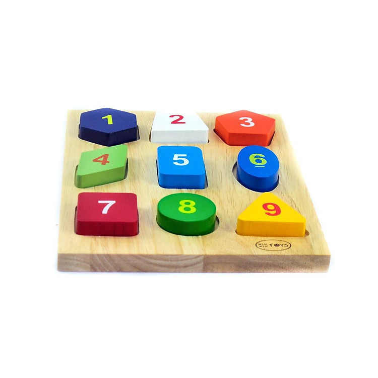 Mua Bộ xếp hình gỗ 9 chi tiết Winwintoys Chính hãng Giá rẻ - Hình ảnh 4