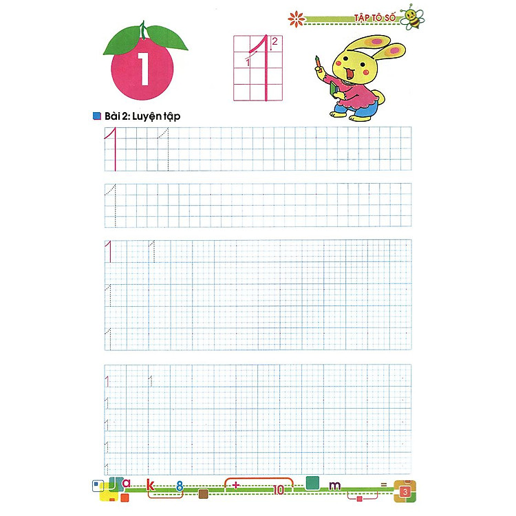 Tủ Sách Bé Vào Lớp Một - Tập Tô Số Lớp 1 - Ảnh 5