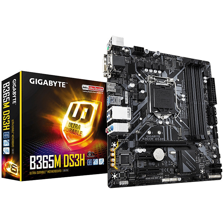 Bo mạch chủ Mainboard Gigabyte GA-B365M DS3H - Hàng Chính Hãng