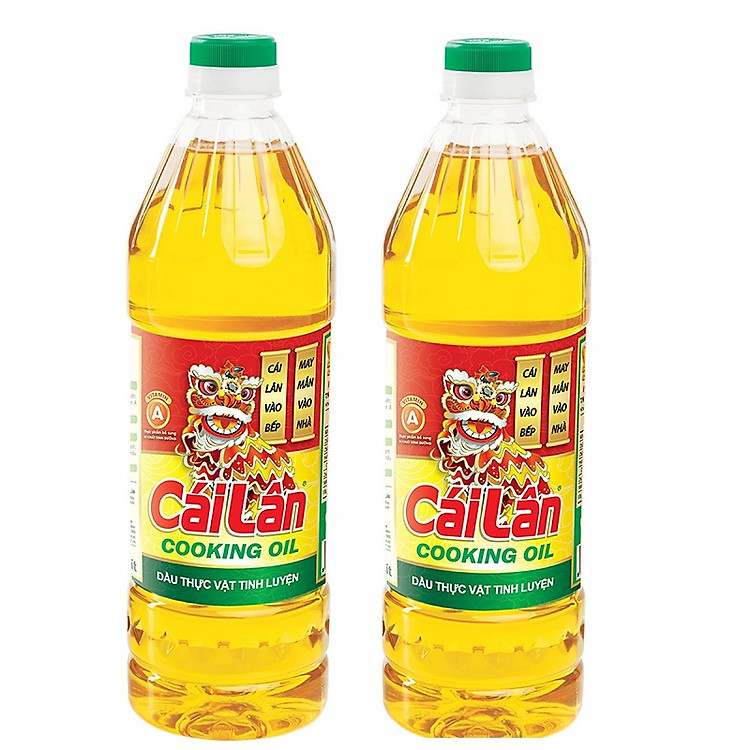Combo 2 chai dầu Ăn Cái Lân (1L)