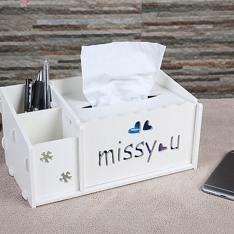 Hộp đựng giấy nhiều ngăn đa năng