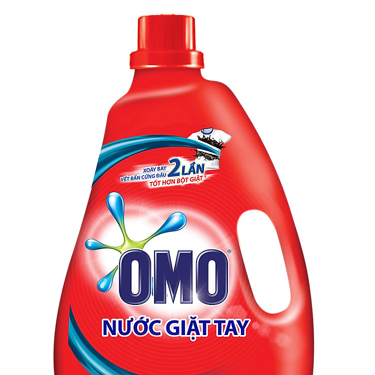Nước Giặt Tay OMO Chai Đỏ 21163165 (2.7kg)
