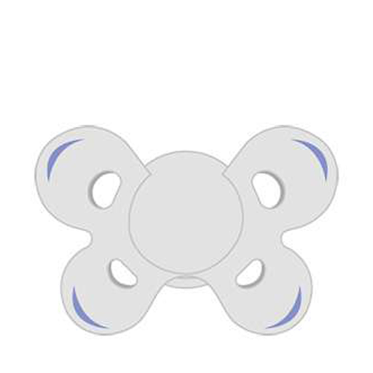 Ty ngậm silicone Chicco Physio Comfort - Hồng Tiết kiệm - Hình ảnh 5