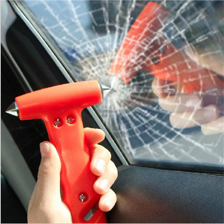 Búa thoát hiểm xe ô tô chuyên dụng nhỏ gọn cơ động, búa cứu hộ phá kính xe an toàn tiện ích