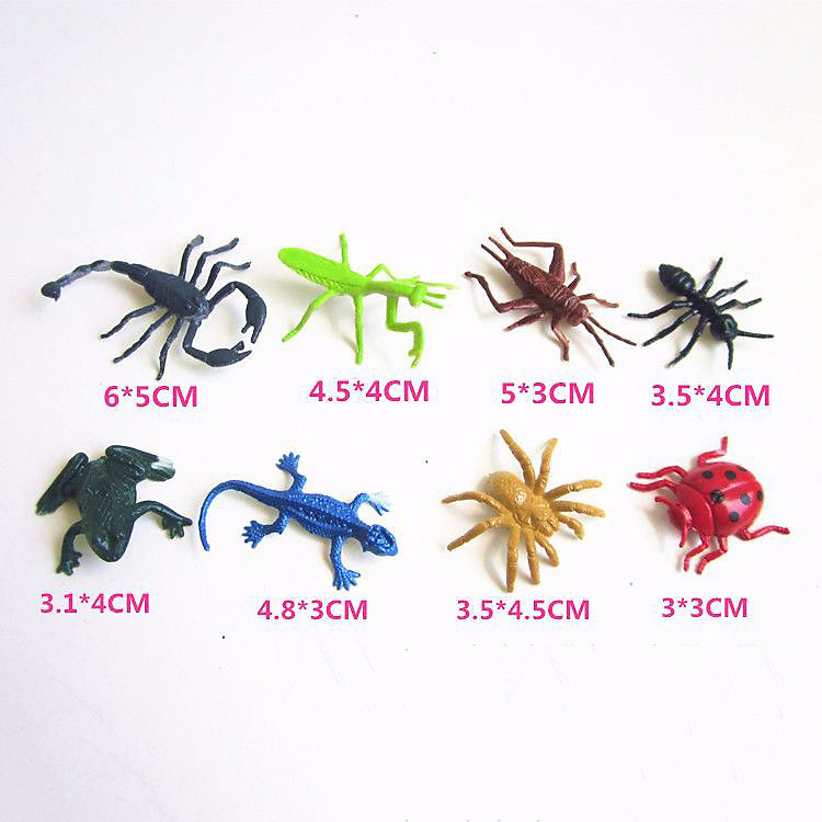 Mô Hình Nhựa Đồ Chơi Côn Trùng (8 con) - Ảnh 2