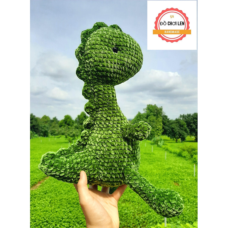 Mua Khủng long thêu tay DN_9001 Chính hãng Ưu đãi - Hình ảnh 3