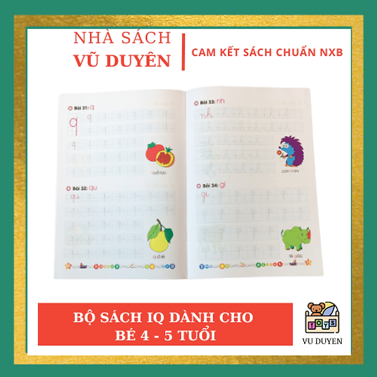 Bộ phát triển IQ cho bé 4 đến 5 tuổi - Ảnh 4