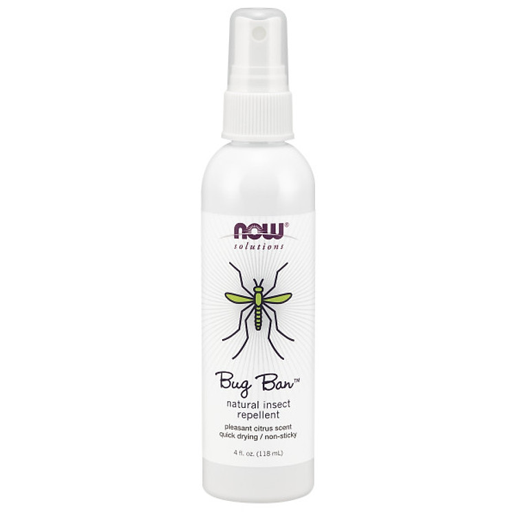 Bug Ban Natural Insect Repellent 4 fl.oz | BẢO VỆ DA, NGĂN NGỪA CÁC LOẠI CÔN TRÙNG ĐỐT (118ml)