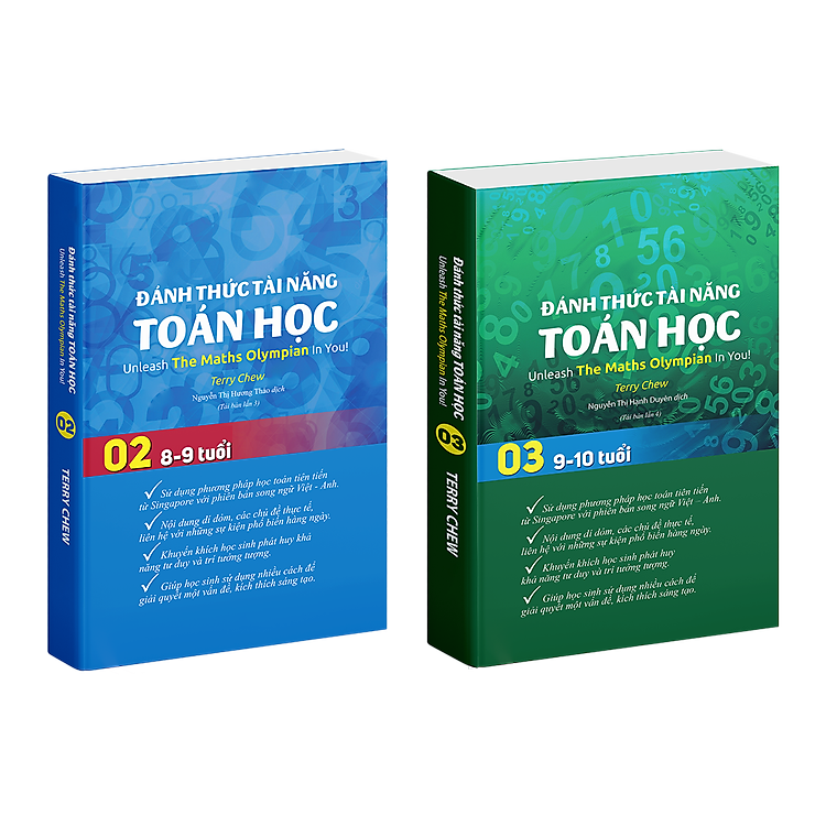 Đánh Thức Tài Năng Toán Học 2 và 3 (8 – 10 tuổi)