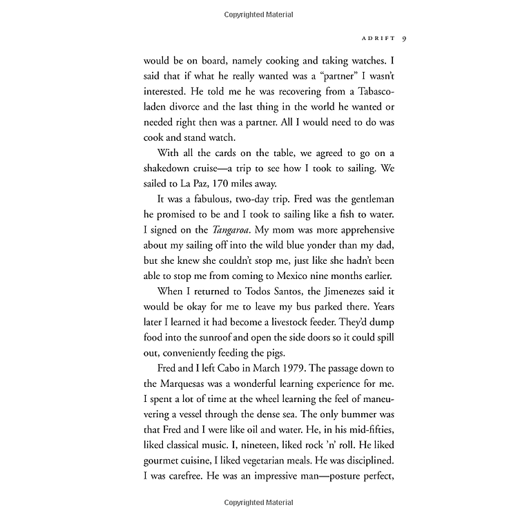 Adrift: A True Story of Love, Loss, and Survival at Sea - Ảnh 4