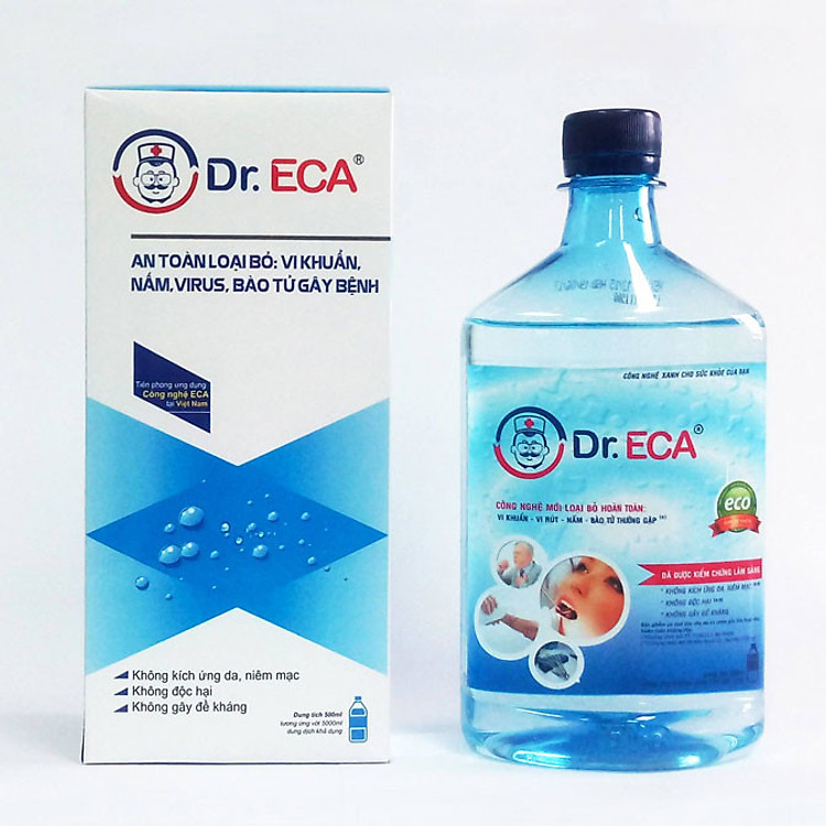 Dung dịch khử trùng Dr.ECA chai 500ml