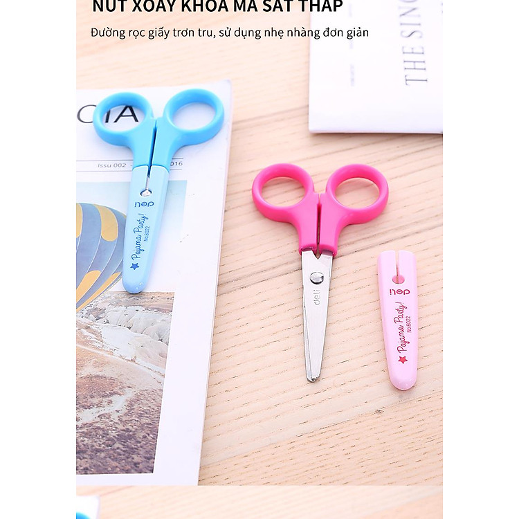 Kéo Thủ Công Học Sinh Deli (1 chiếc) - Ảnh 7