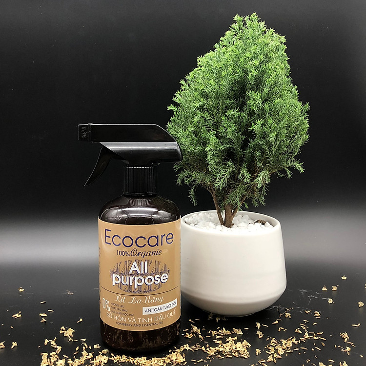 Nước xịt đa năng hữu cơ Bồ hòn và Tinh dầu Quế