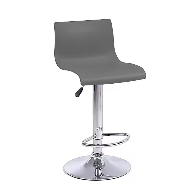 Ghế quầy bar thân nhựa CB2294-S Nội thất Capta Ghế quầy bar thân nhựa chân thép mạ bóng bar chair tại hcm