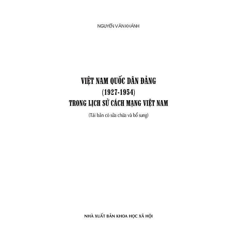 Việt Nam Quốc Dân Đảng Trong Lịch Sử Cách Mạng Việt Nam (1927 - 1954) - Ảnh 3