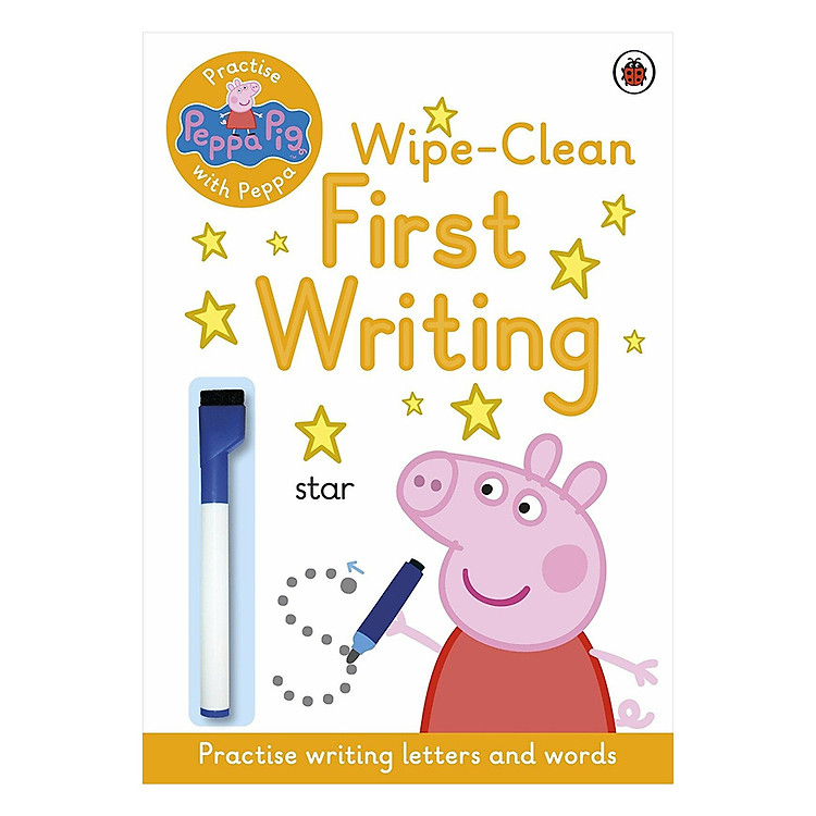 Sách Peppa Pig: Practise with Peppa: Wipe-Clean First Writing - Peppa Pig (Paperback)