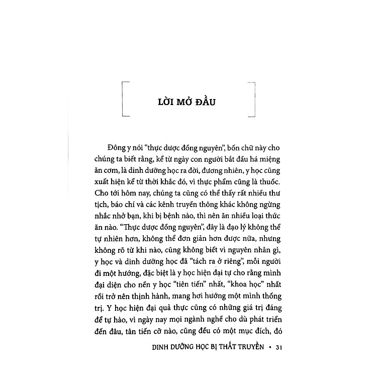 Dinh Dưỡng Học Bị Thất Truyền - Dinh Dưỡng Đẩy Lùi Bệnh Tật - Ảnh 7