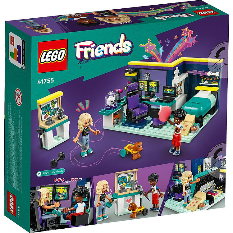 Mua LEGO Friends 41755 - Phòng Ngủ Nova Chính hãng Ưu đãi - Hình ảnh 3