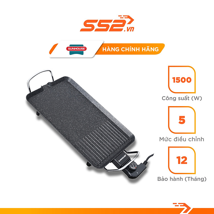 Bếp Nướng Điện Sunhouse SHD4607 - Hàng Chính Hãng
